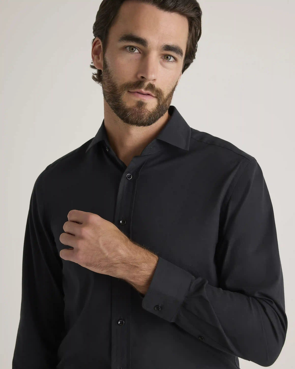 Organic Cotton Cashmere Dress Shirt