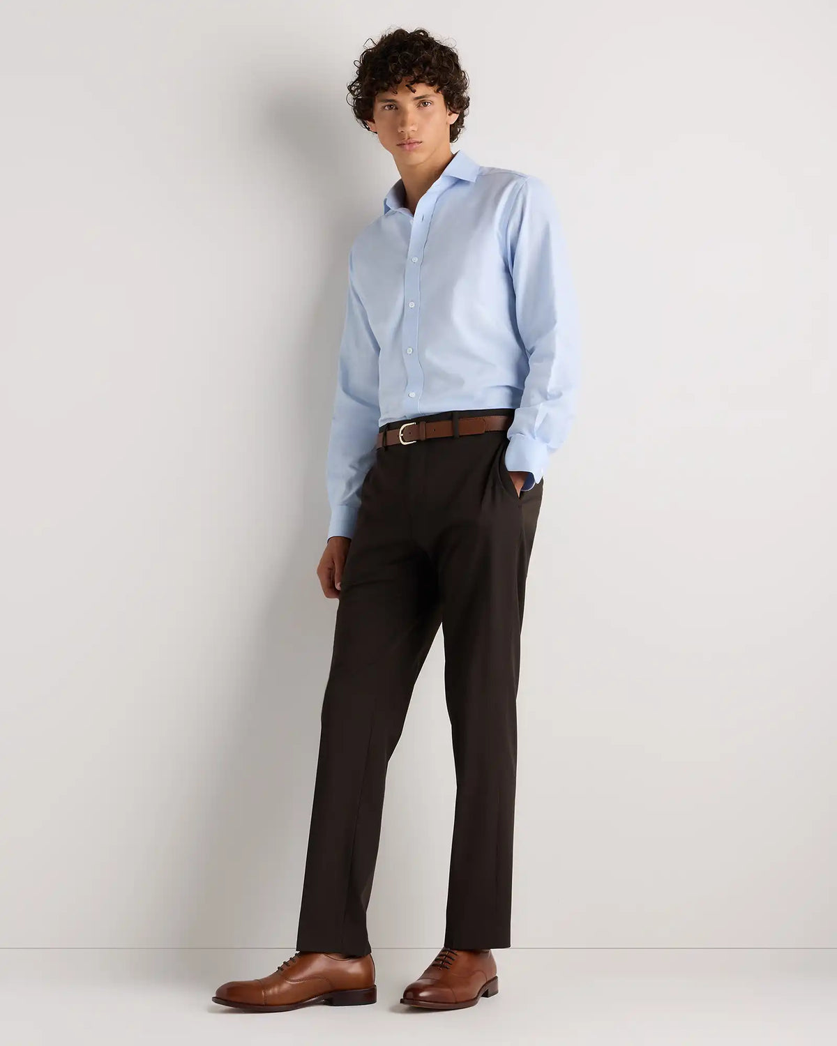 Organic Cotton Cashmere Dress Shirt