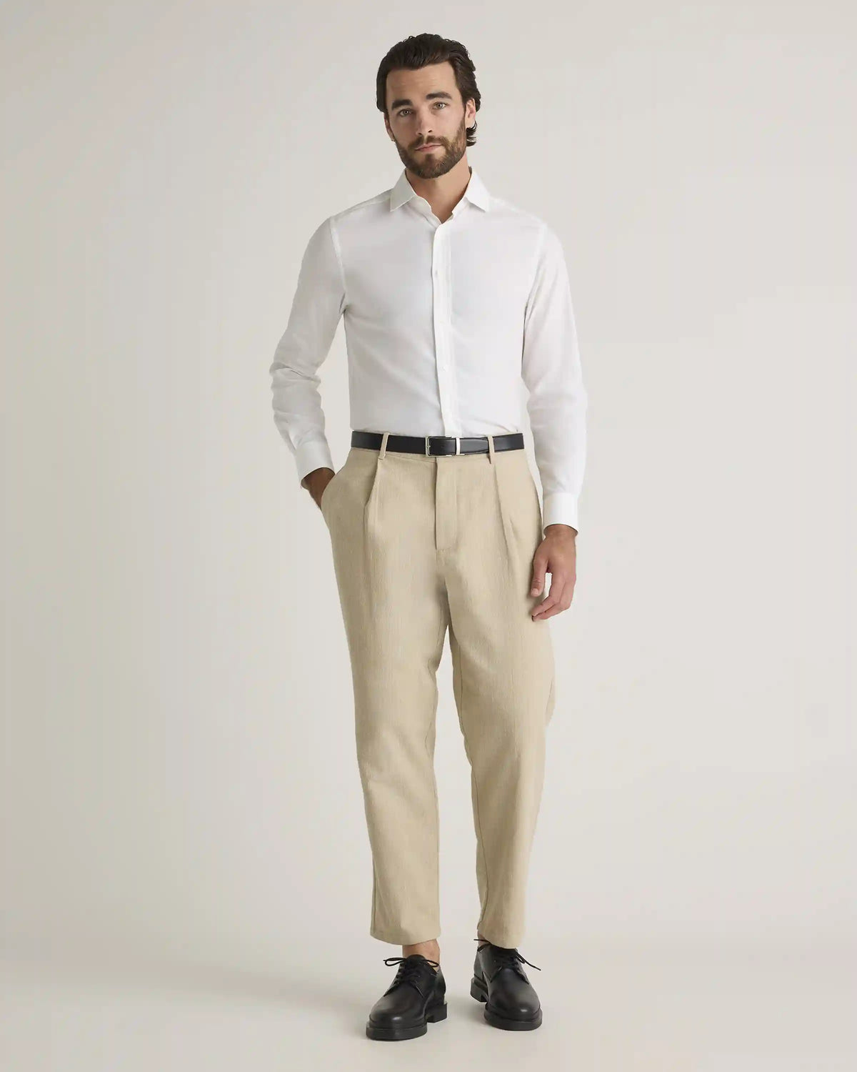 Organic Cotton Cashmere Dress Shirt