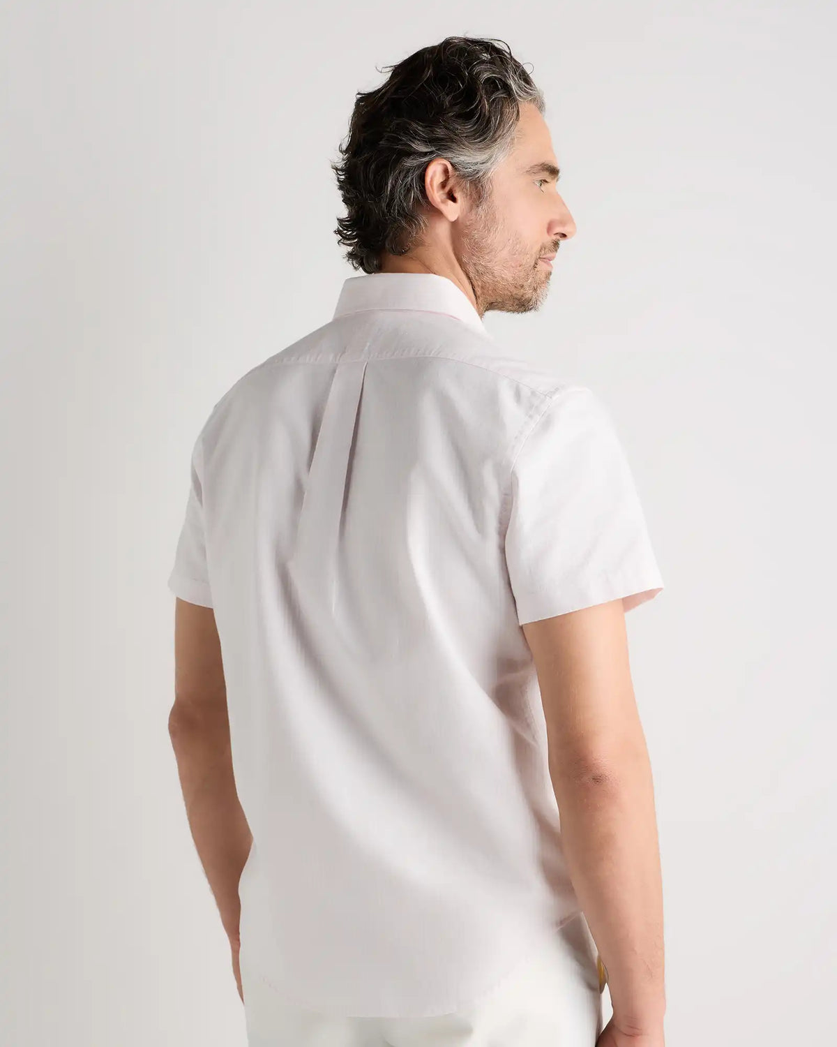 100% Organic Cotton Short Sleeve Oxford Shirt