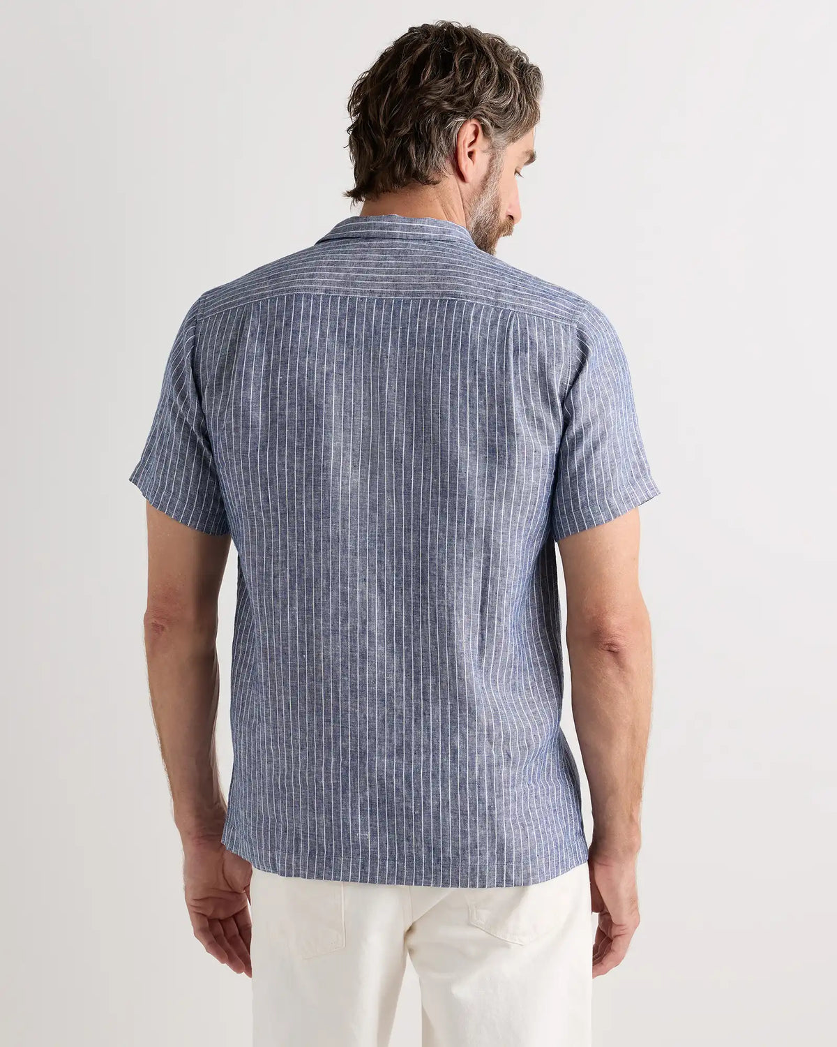 100% European Linen Camp Shirt