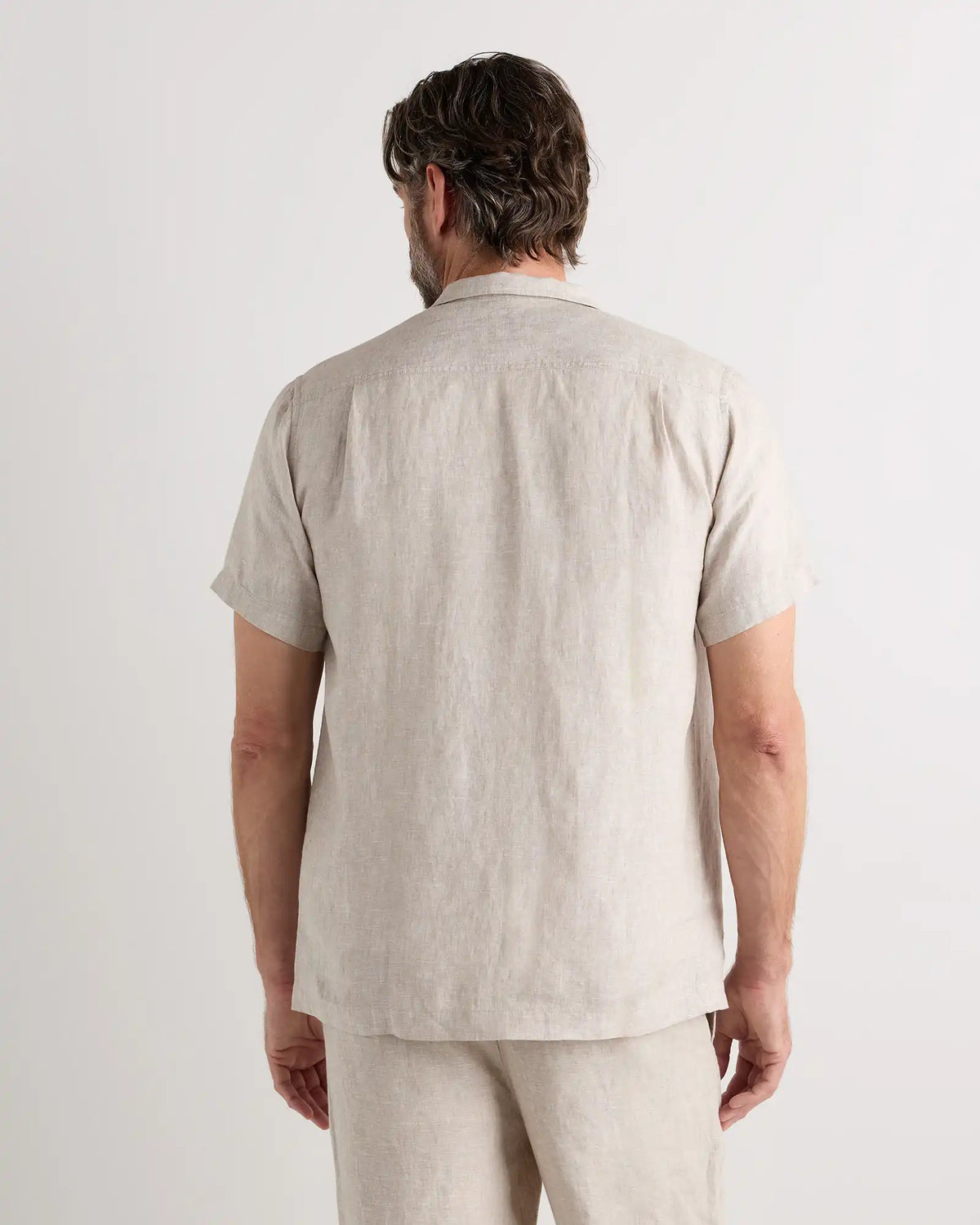 100% European Linen Camp Shirt