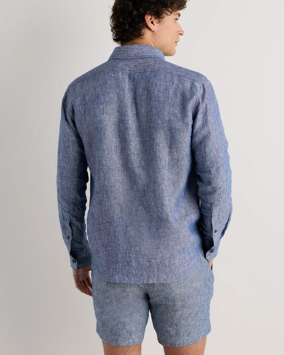 100% European Linen Utility Shirt