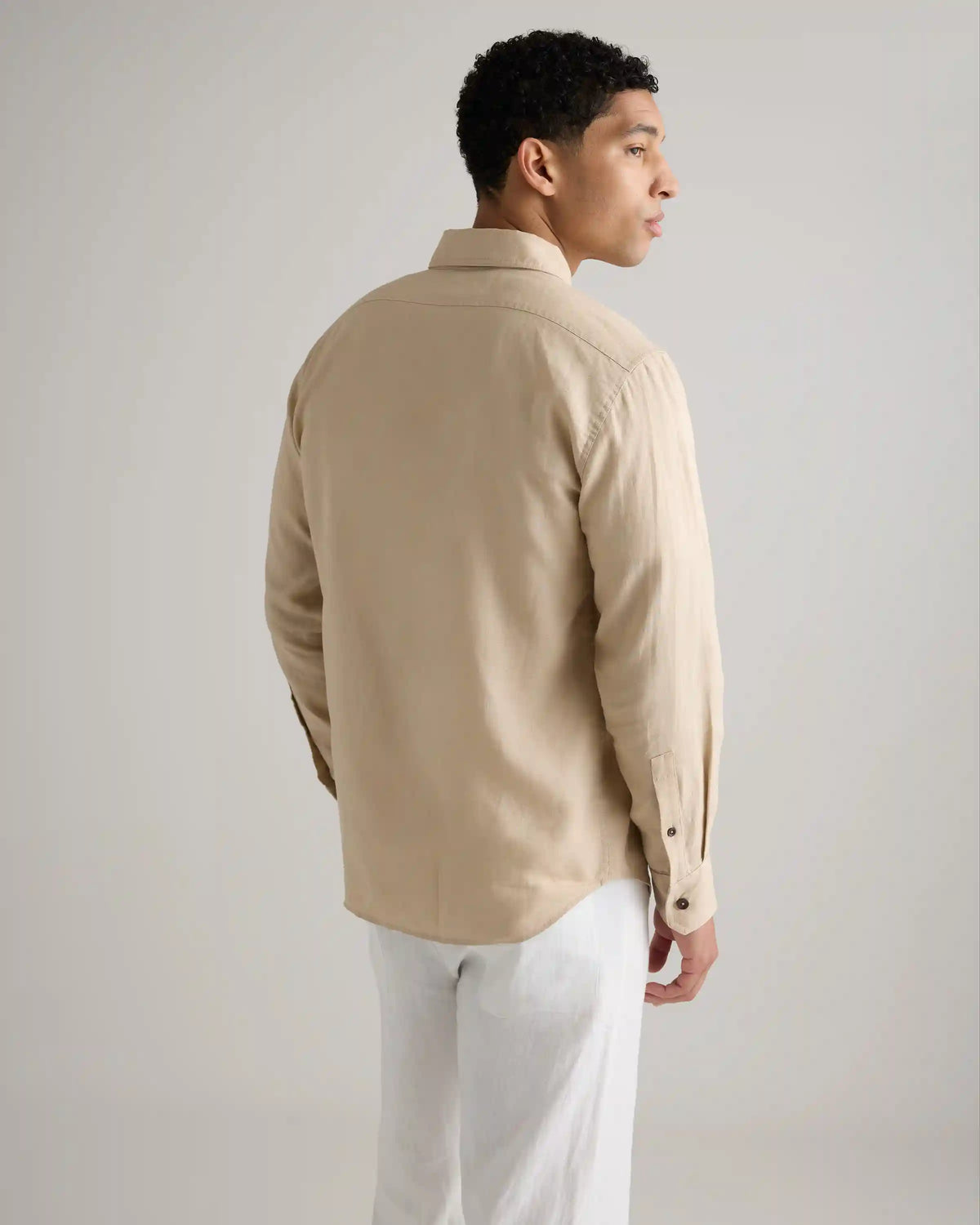 100% European Linen Utility Shirt