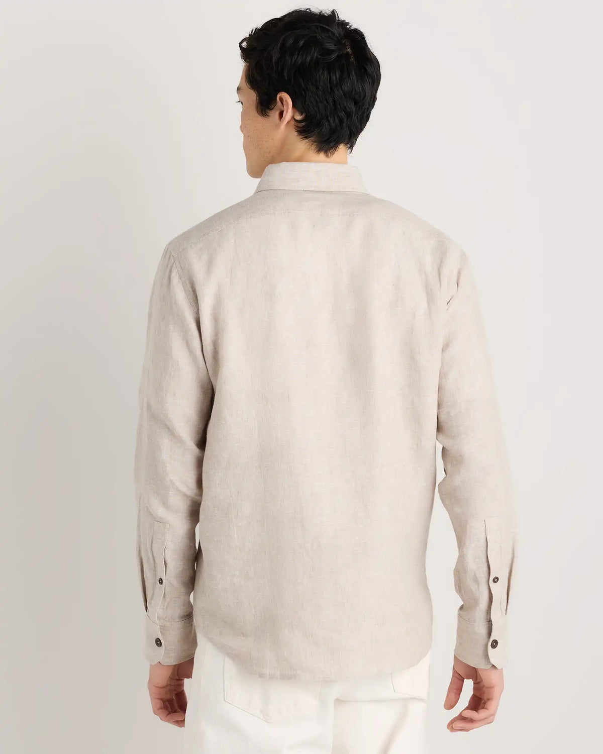 100% European Linen Utility Shirt