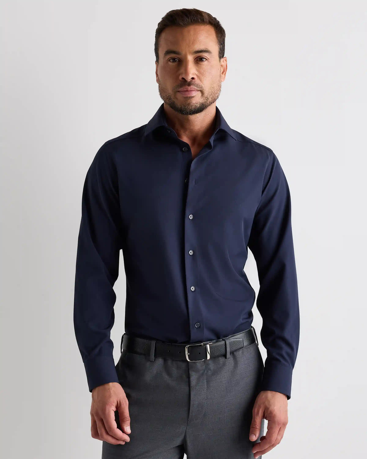 Performance Stretch Wrinkle-Free Slim Dress Shirt