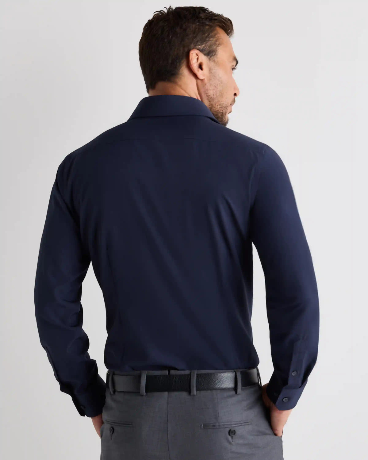 Performance Stretch Wrinkle-Free Slim Dress Shirt