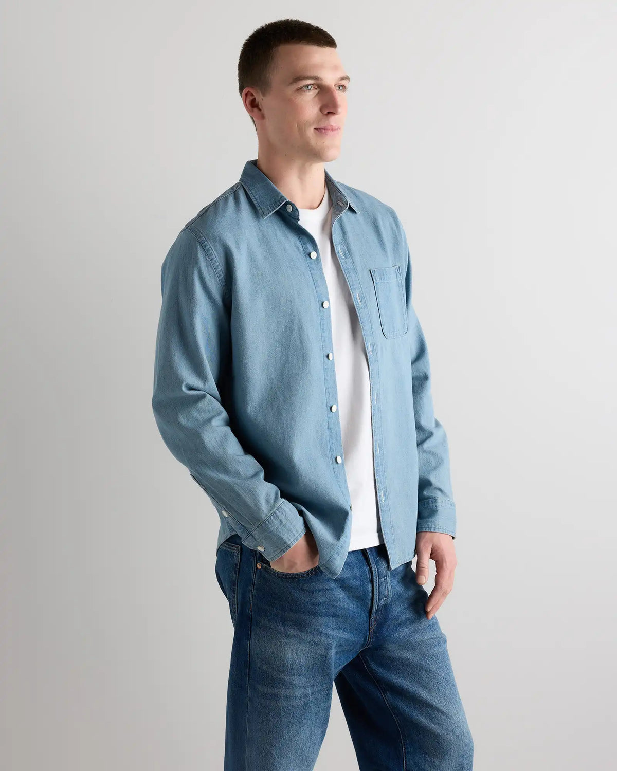 Heritage Washed Denim Shirt
