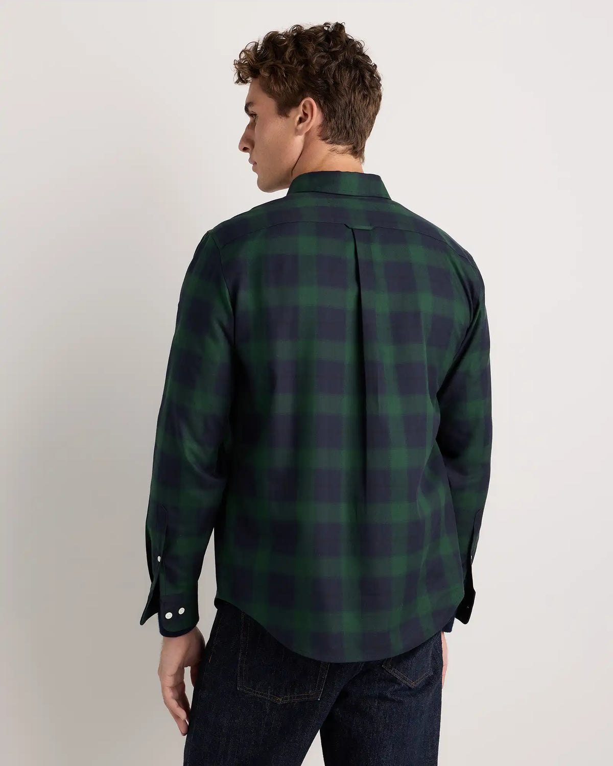 100% Organic Cotton Brushed Flannel Shirt