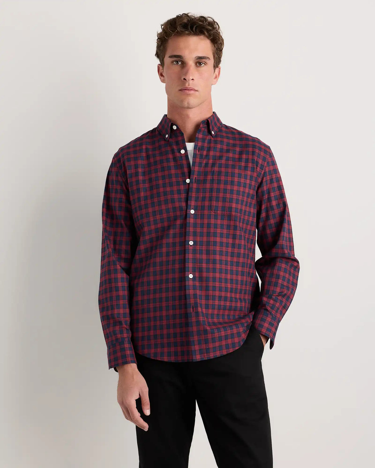 100% Organic Cotton Brushed Flannel Shirt
