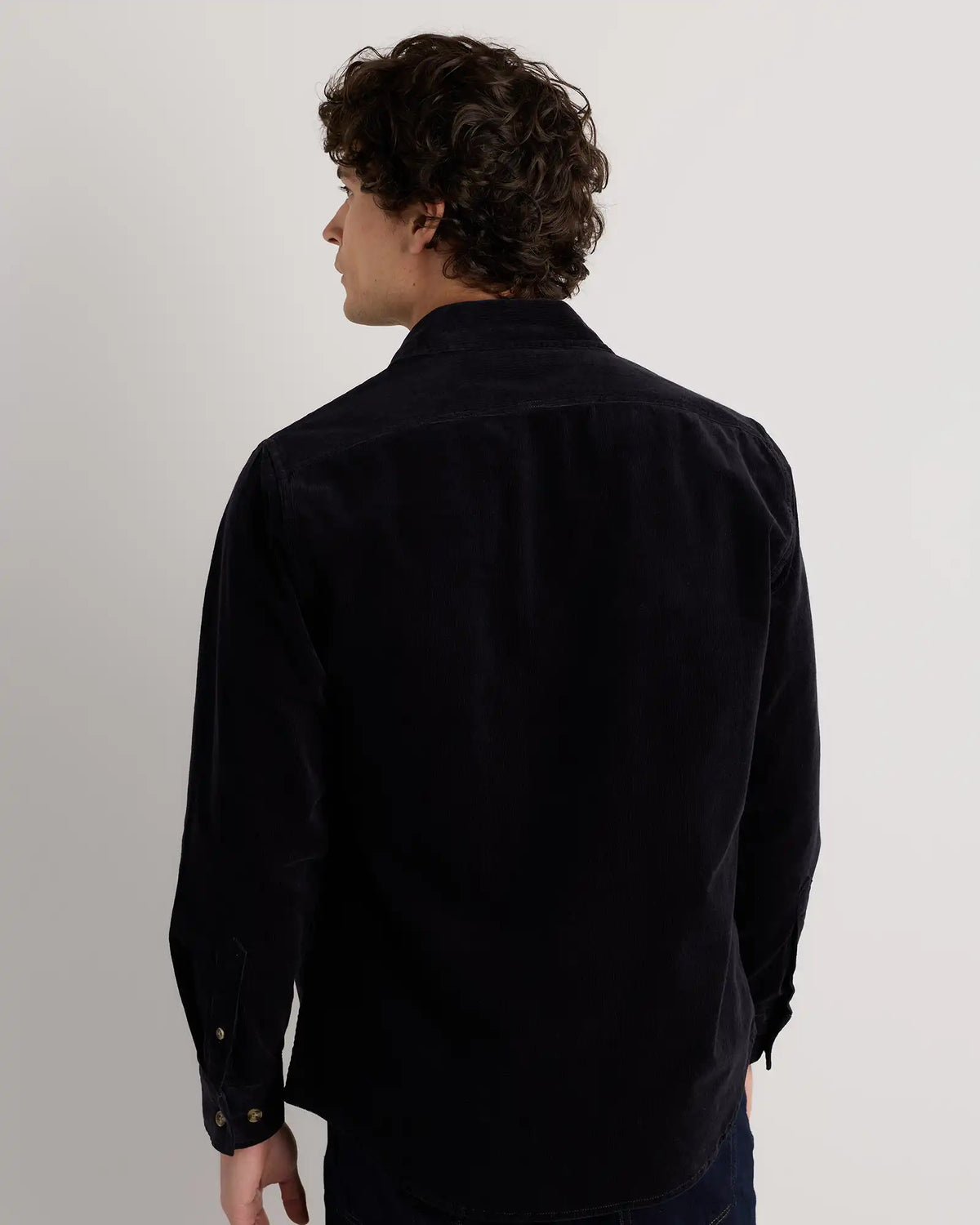 Organic Stretch Corduroy Utility Shirt