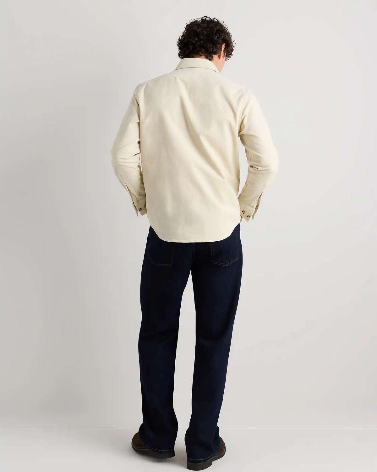 Organic Stretch Corduroy Utility Shirt