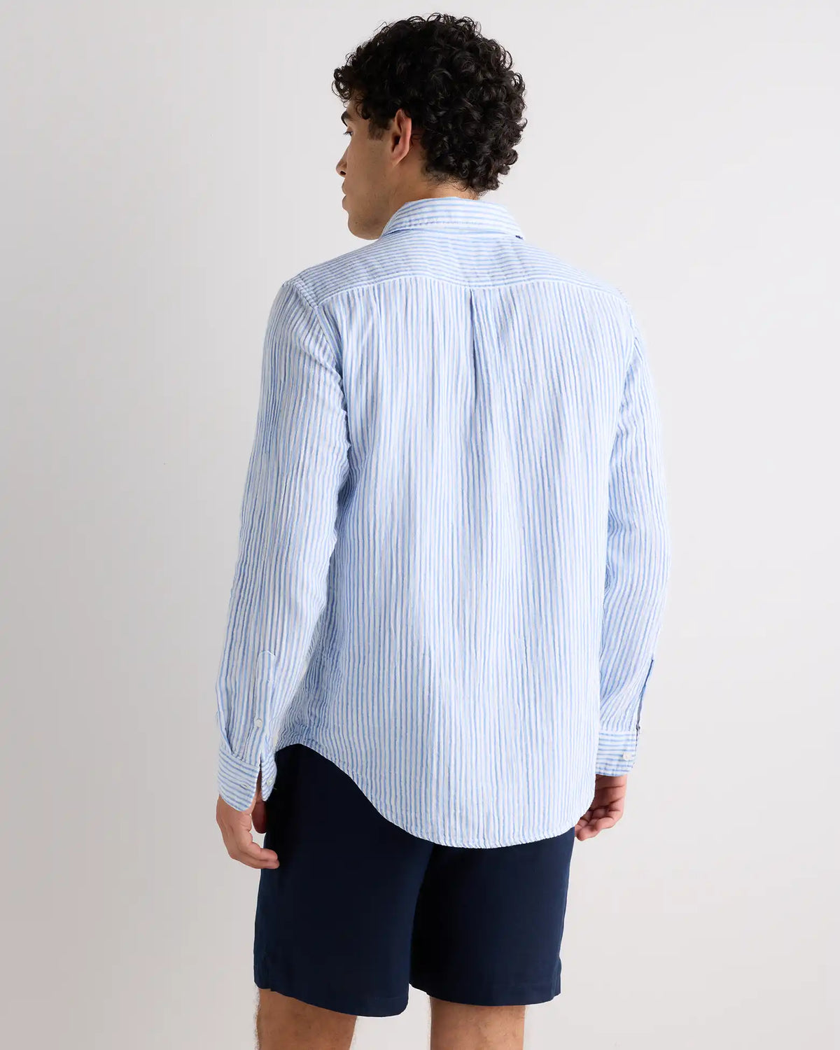 100% Organic Cotton Gauze Long Sleeve Shirt