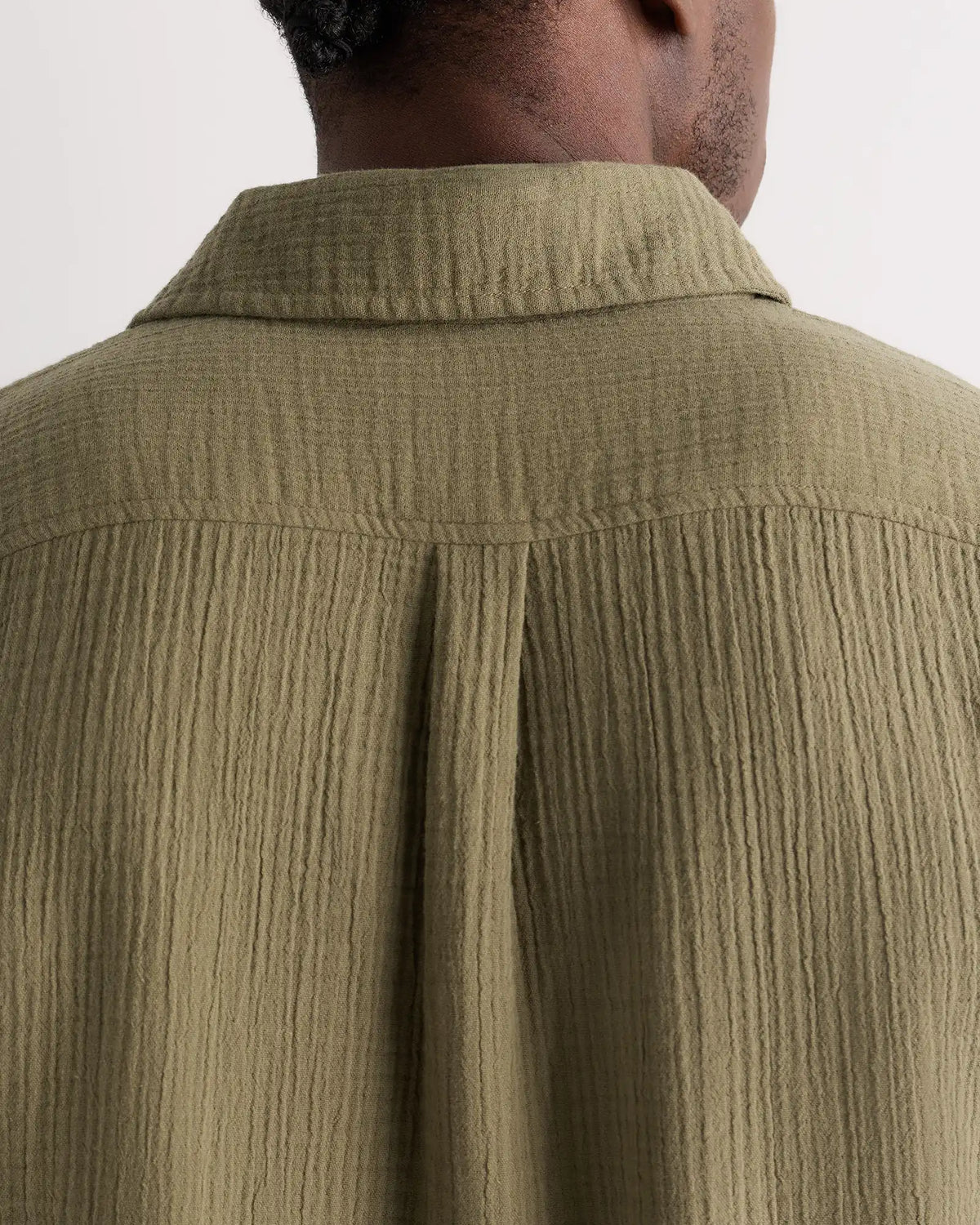 100% Organic Cotton Gauze Long Sleeve Shirt