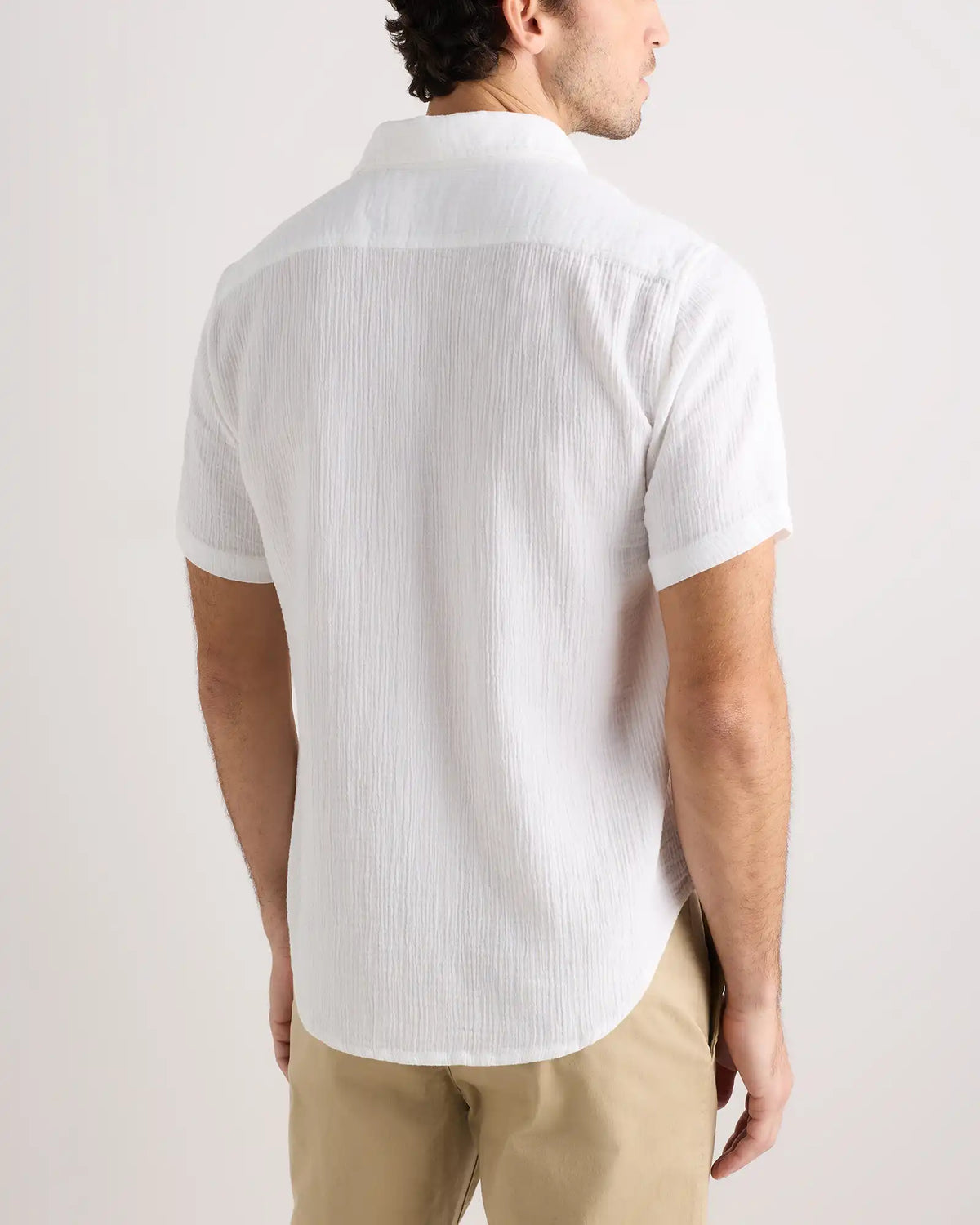 100% Organic Cotton Gauze Short Sleeve Shirt