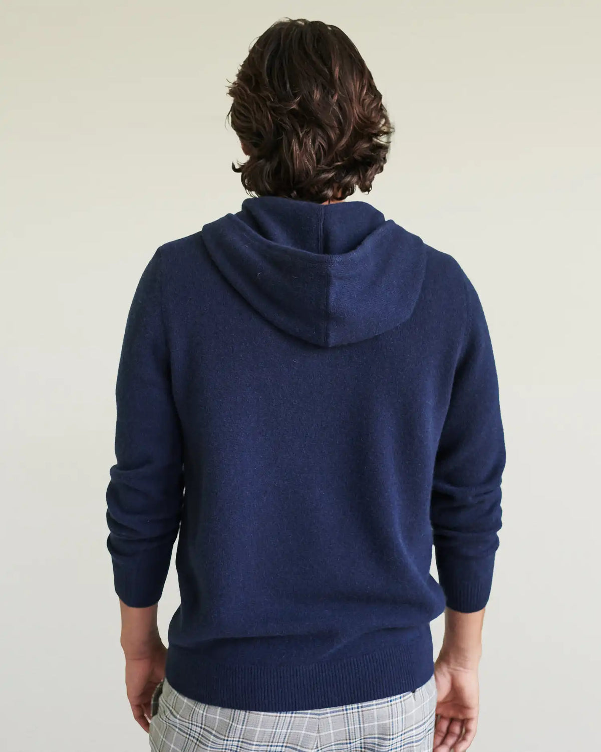 Mongolian Cashmere Full-Zip Hoodie