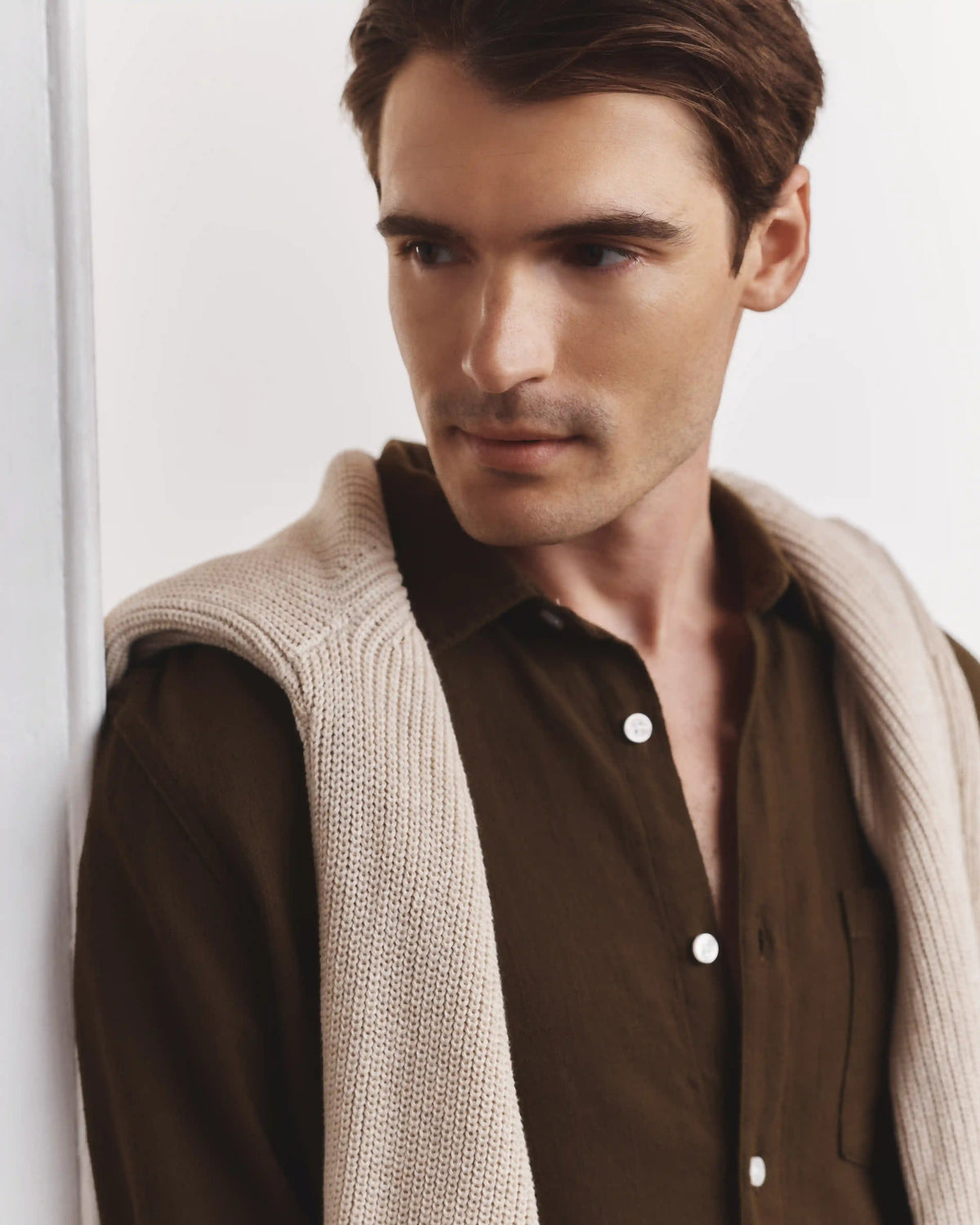 Organic Cotton Stretch Selvage Shirt