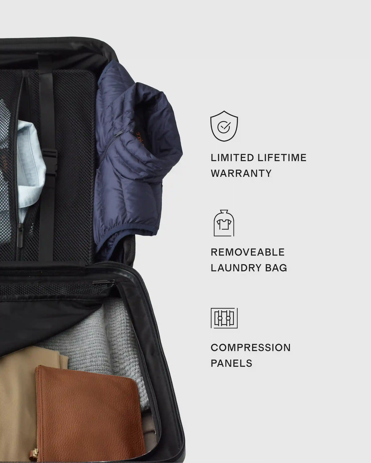 Expandable Medium Check-In Suitcase