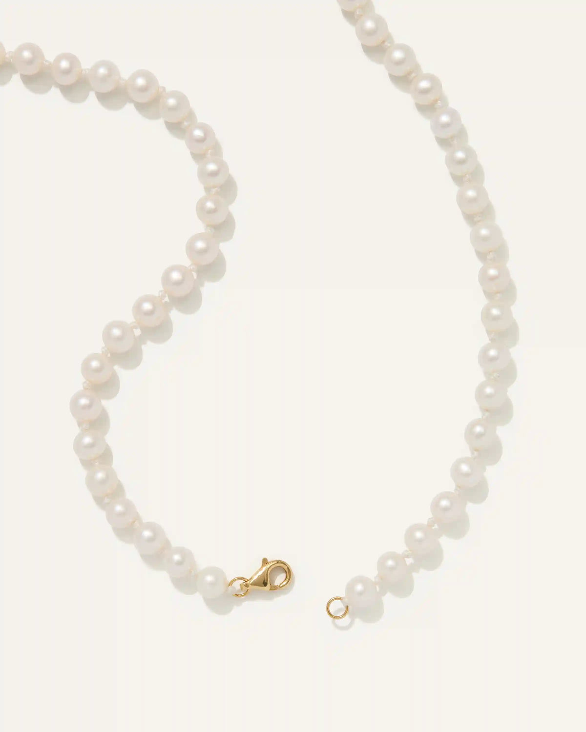 14K Gold Freshwater Cultured Pearl Strand Necklace