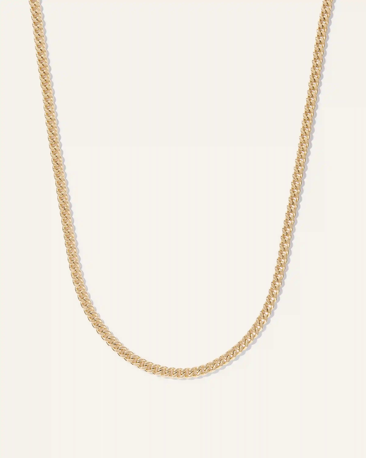 Cuban Curb Chain Necklace