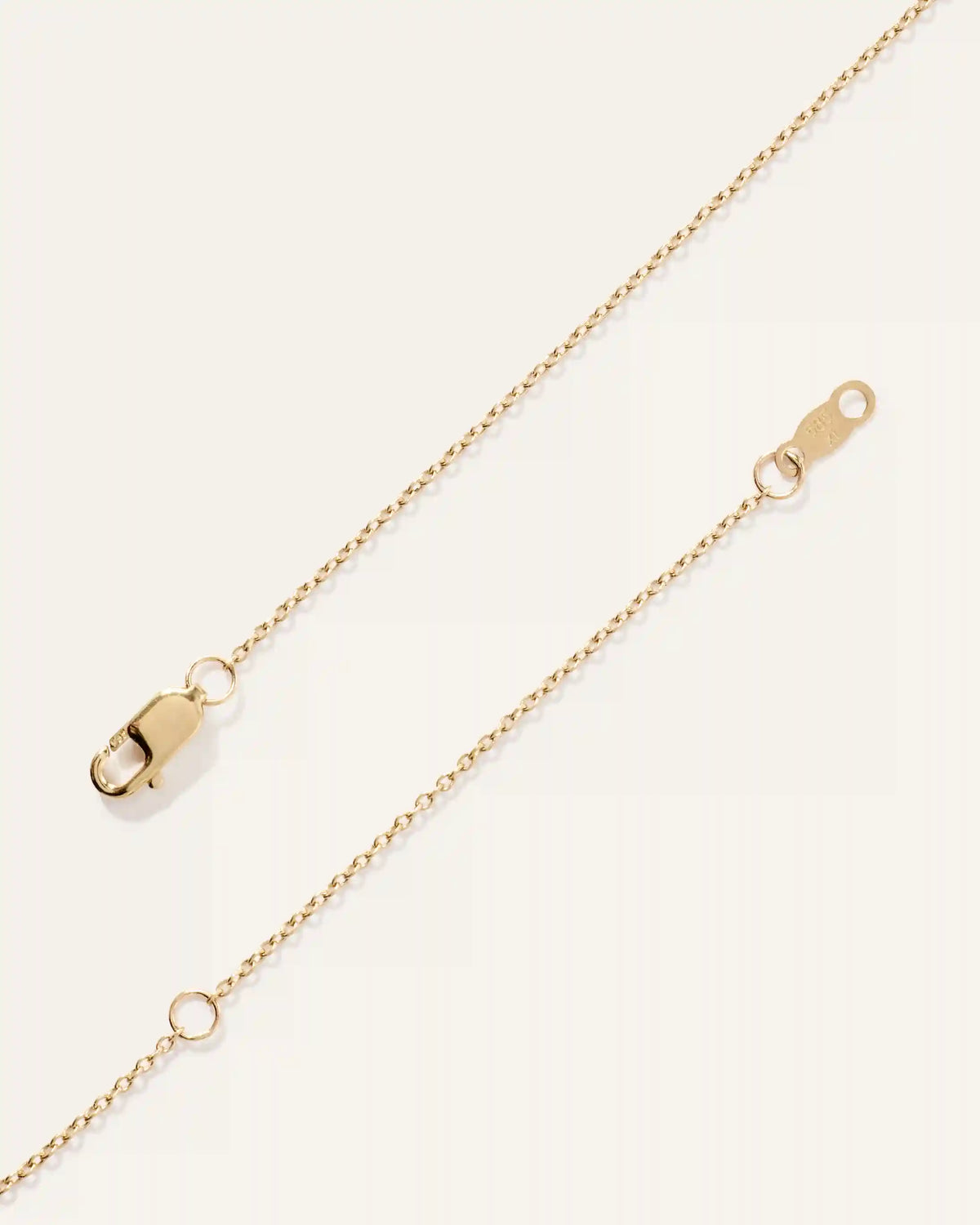 14K Gold Lab Grown Diamond Solitaire Pendant - 0.50ct