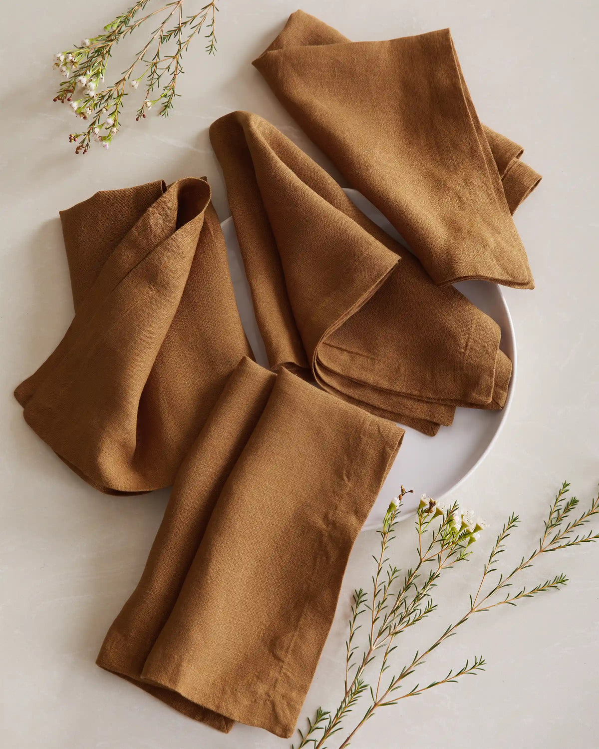 European Linen Napkins, Set of 4
