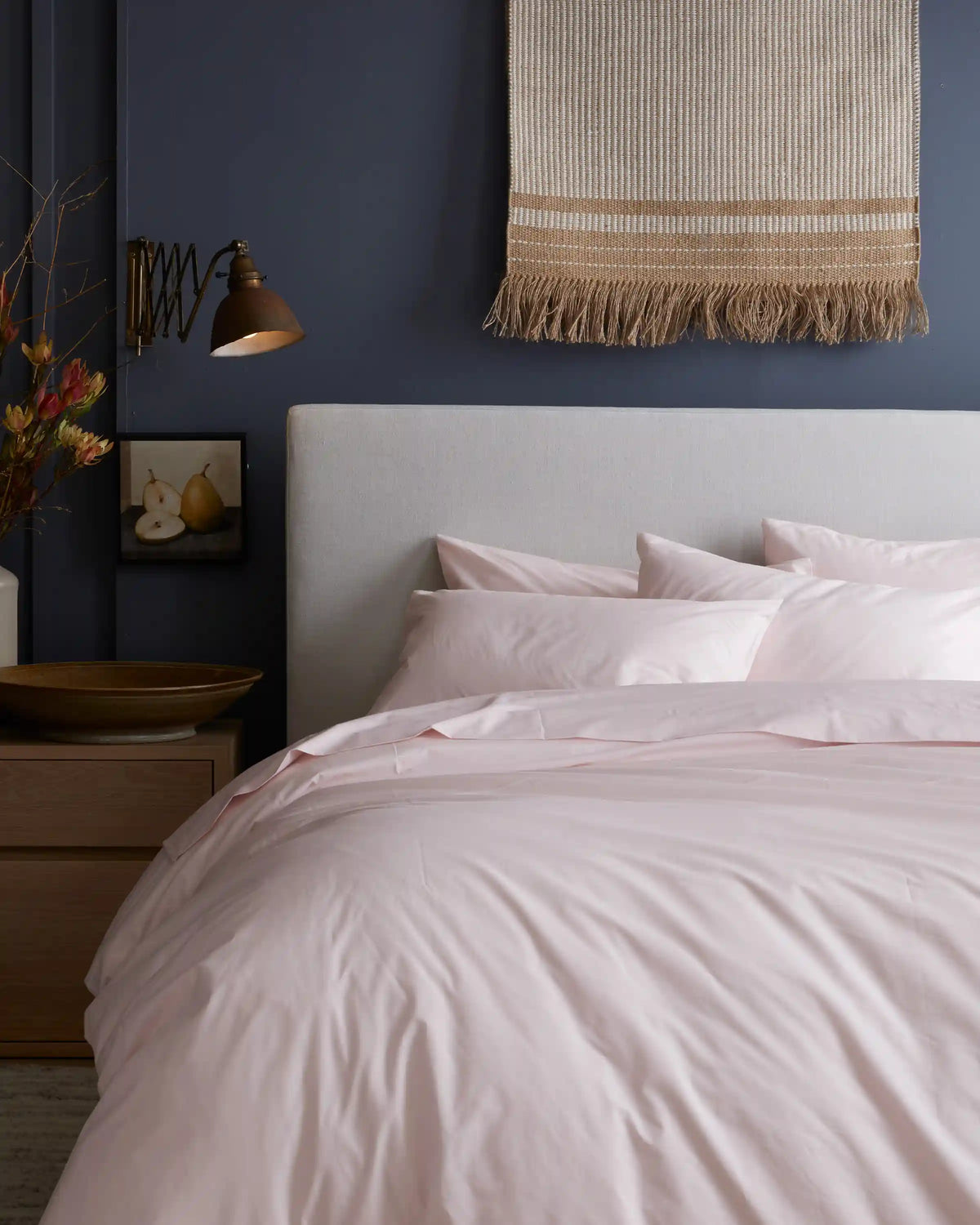 Organic Crisp Percale Sham Set