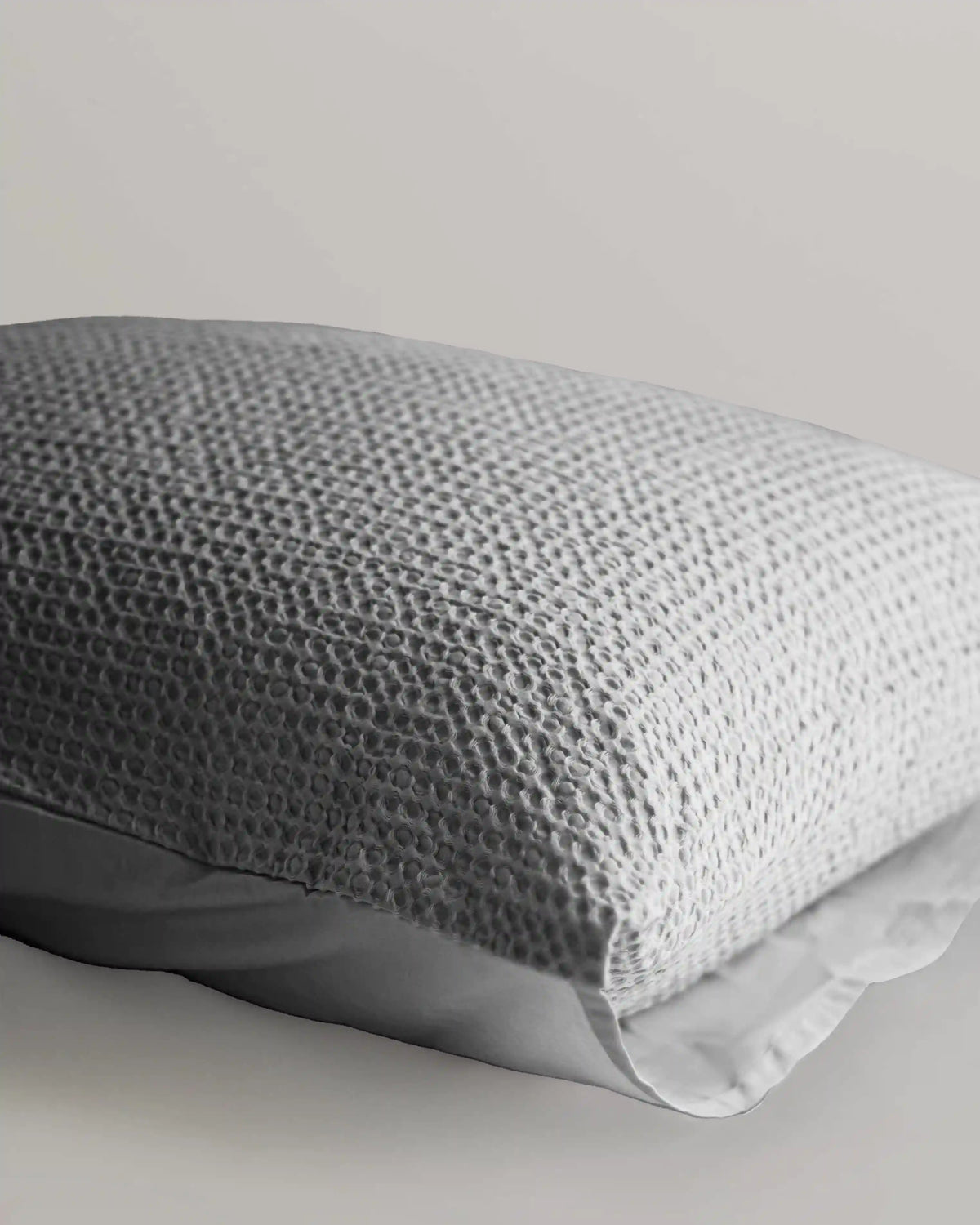 Organic Luxe Honeycomb Sham Set