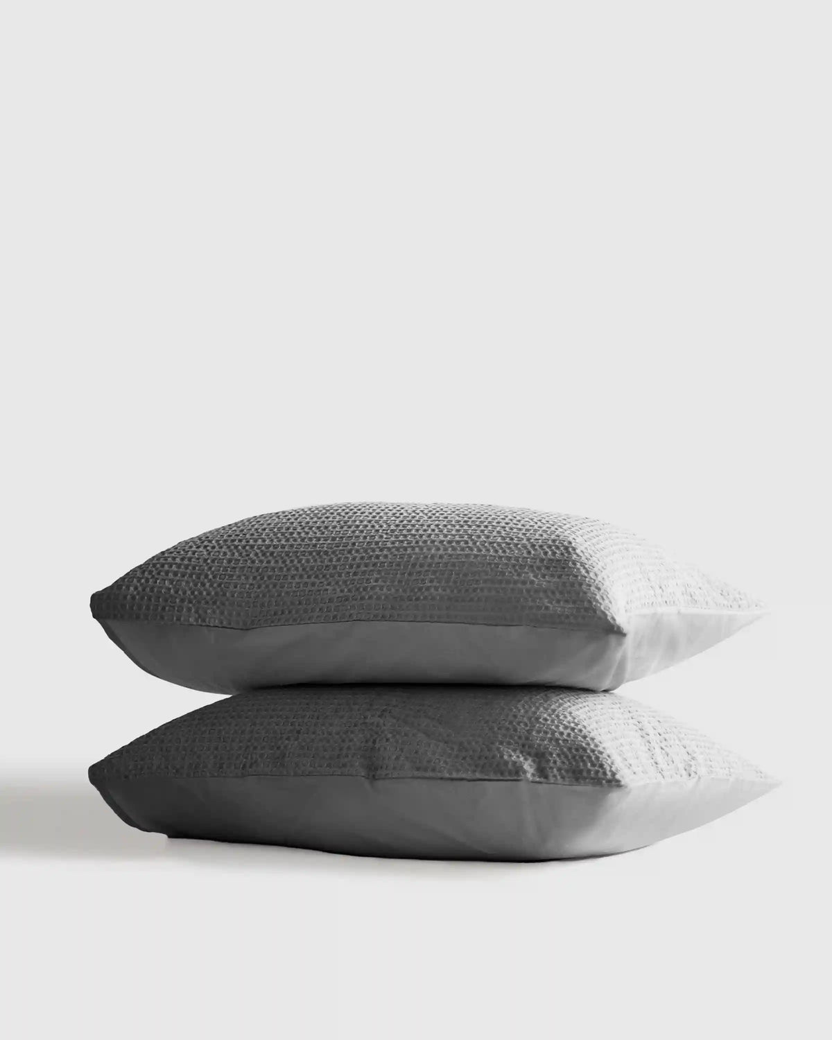 Organic Luxe Honeycomb Sham Set
