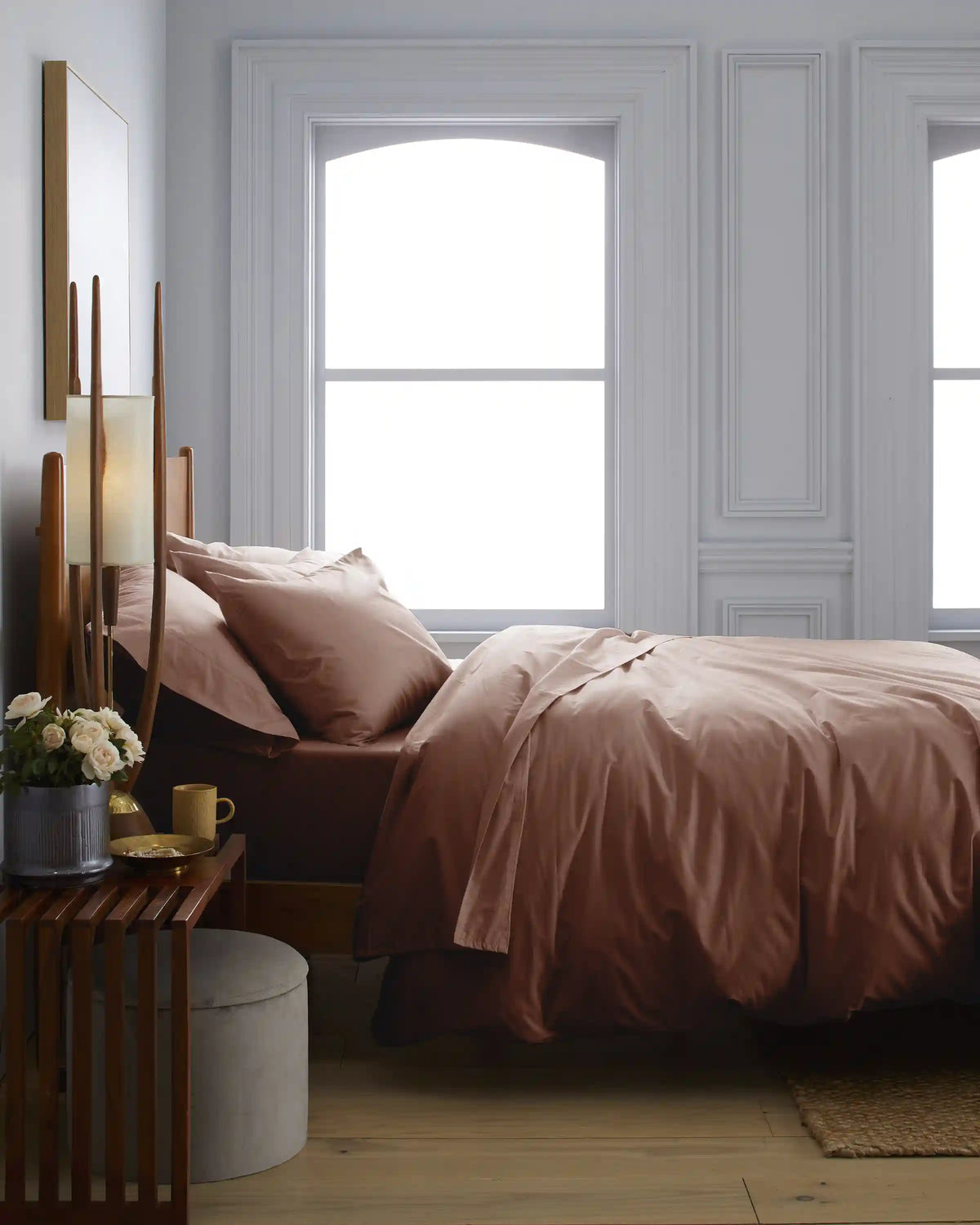Organic Crisp Percale Sheet Set