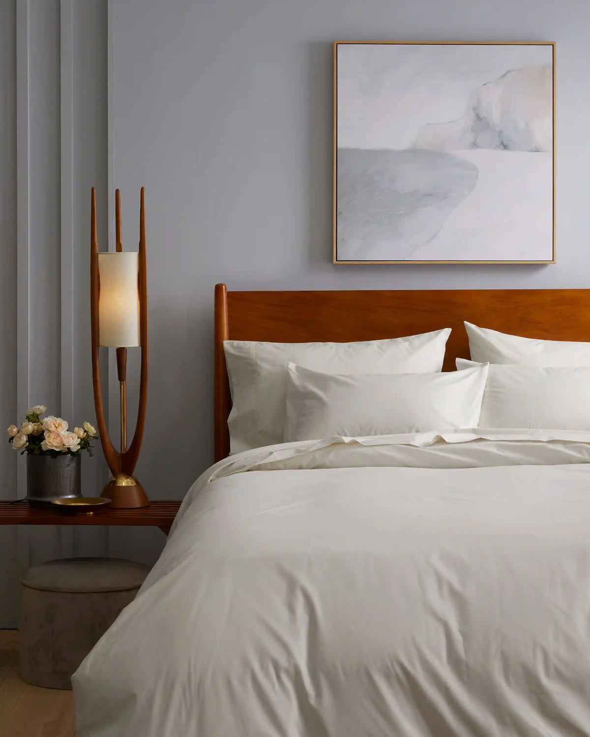 Organic Crisp Percale Pillowcase Set