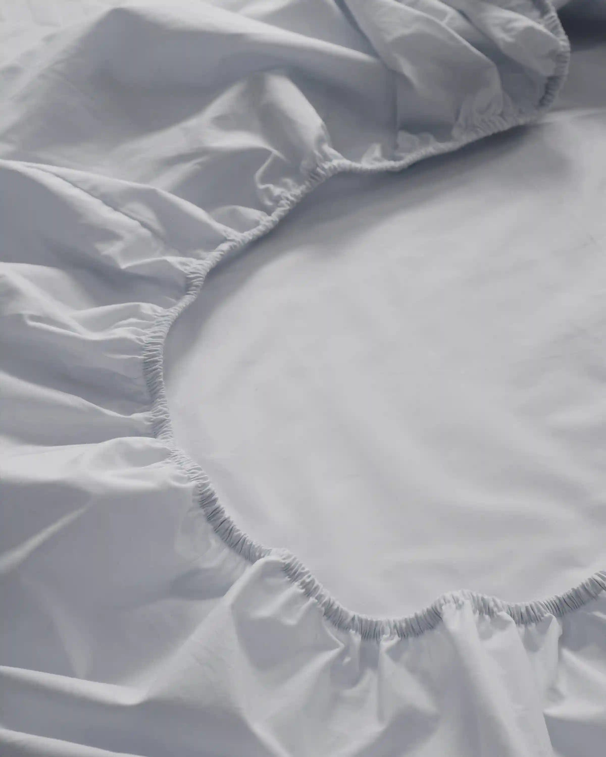 Organic Crisp Percale Fitted Sheet Set