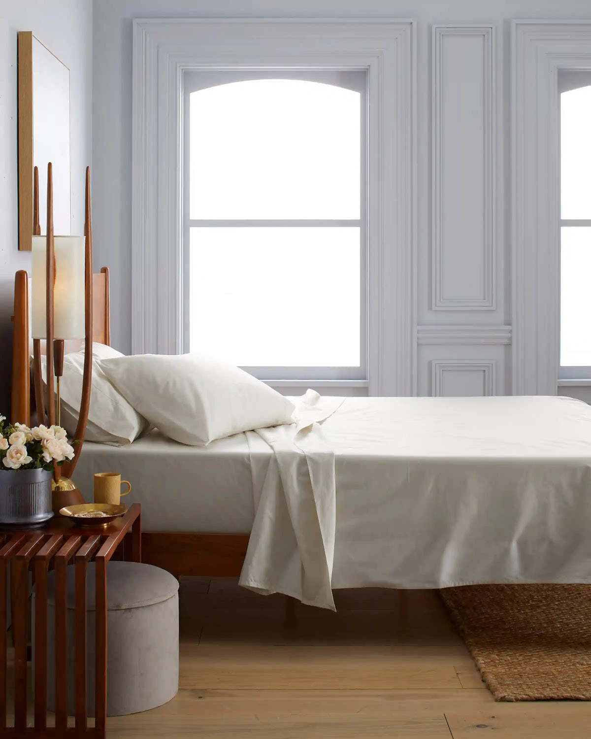 Organic Crisp Percale Sheet Set