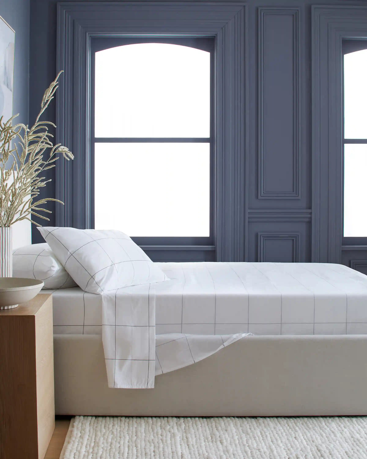 Organic Crisp Percale Sheet Set