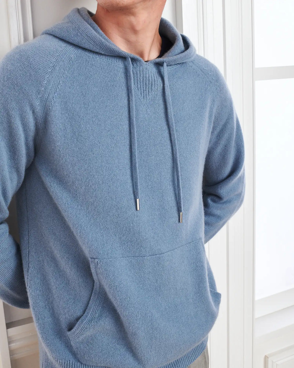 Mongolian Cashmere Pullover Hoodie