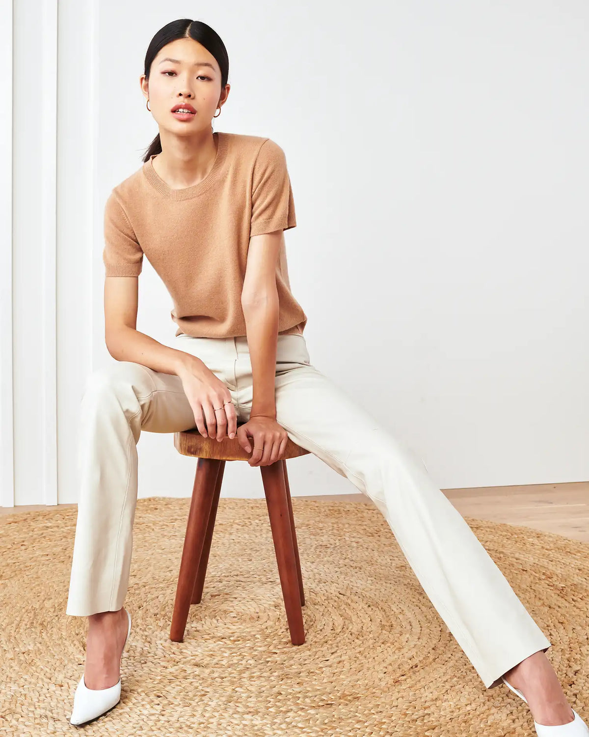 Mongolian Cashmere Tee