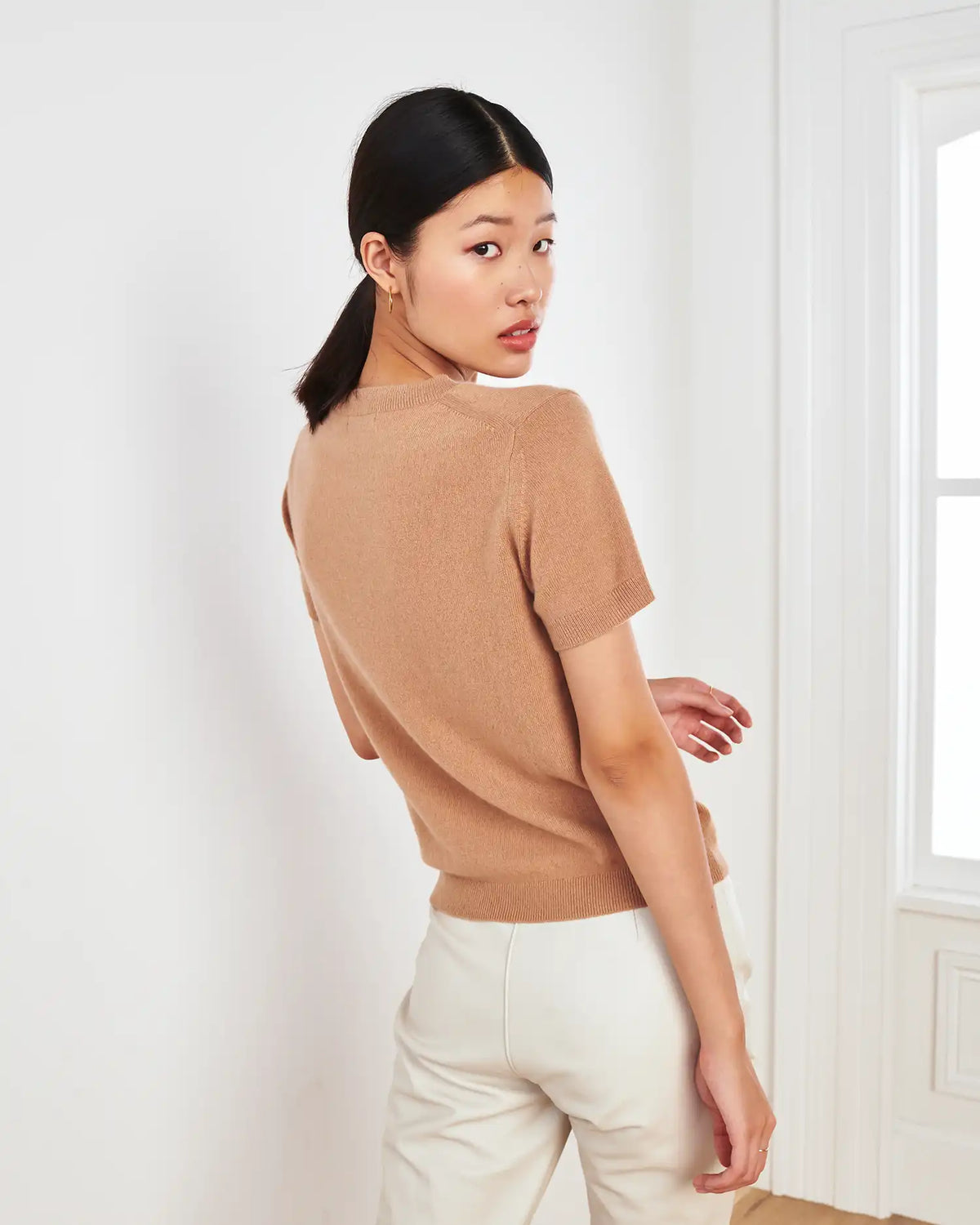 Mongolian Cashmere Tee