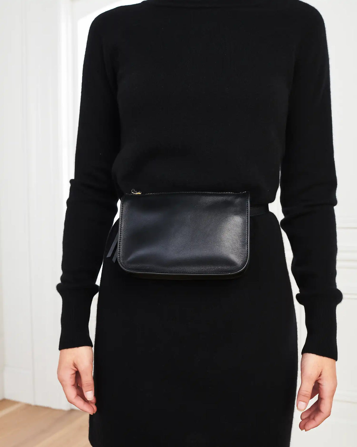 100% Italian Nappa Leather Belt Bag