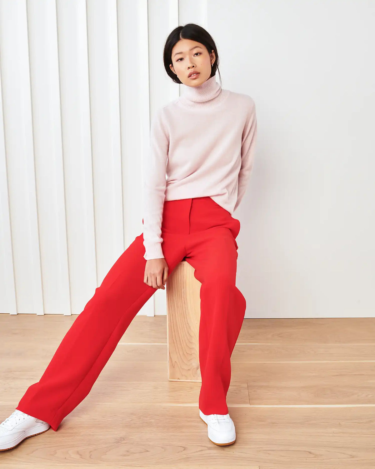 Mongolian Cashmere Turtleneck Sweater
