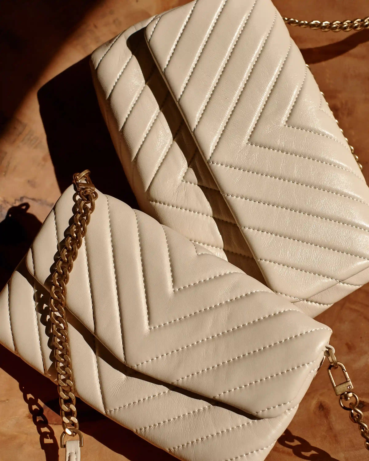 Italian Leather Quilted Convertible Crossbody