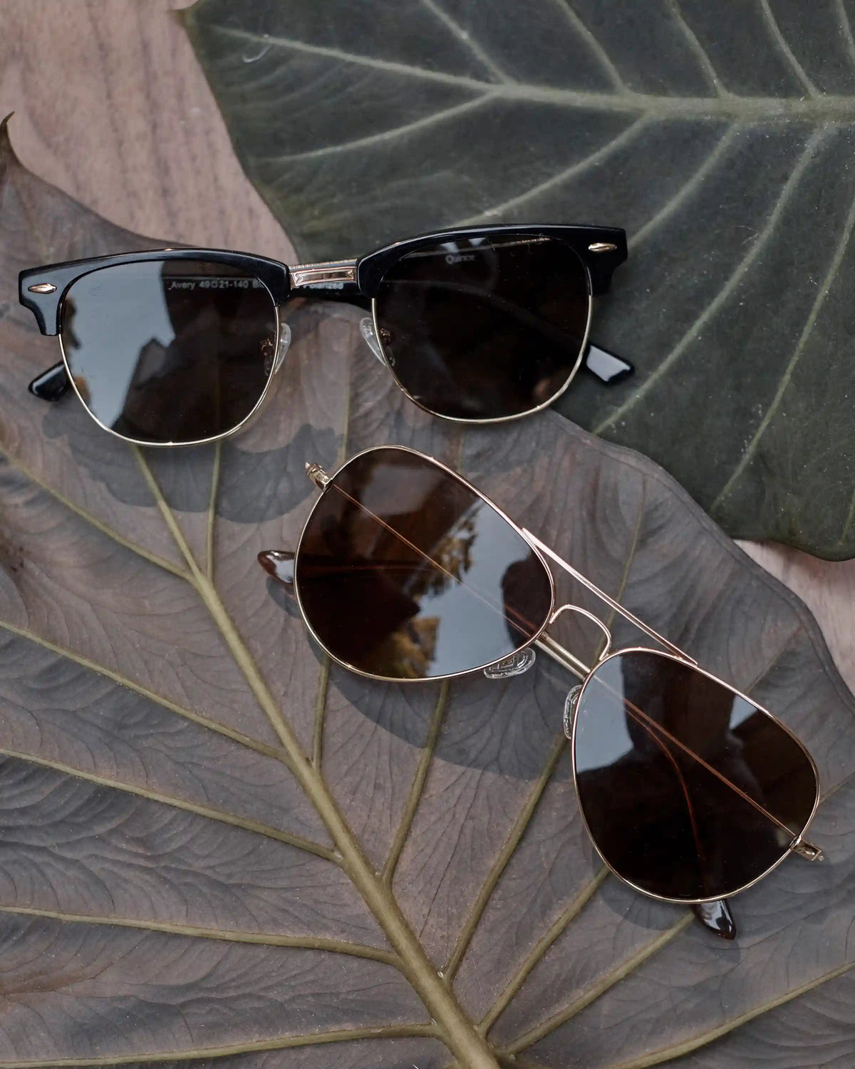 Halston Polarized Stainless Steel Aviator Sunglasses