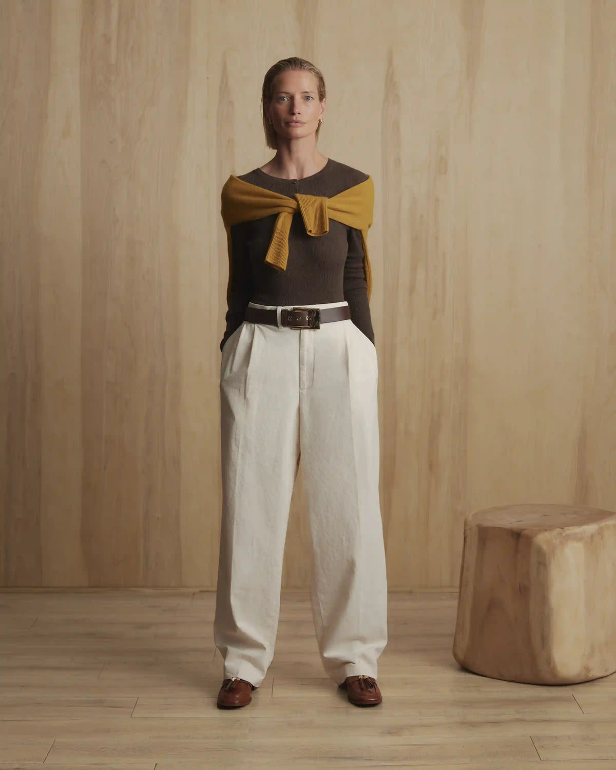 Mongolian Spring Cashmere Boatneck Sweater
