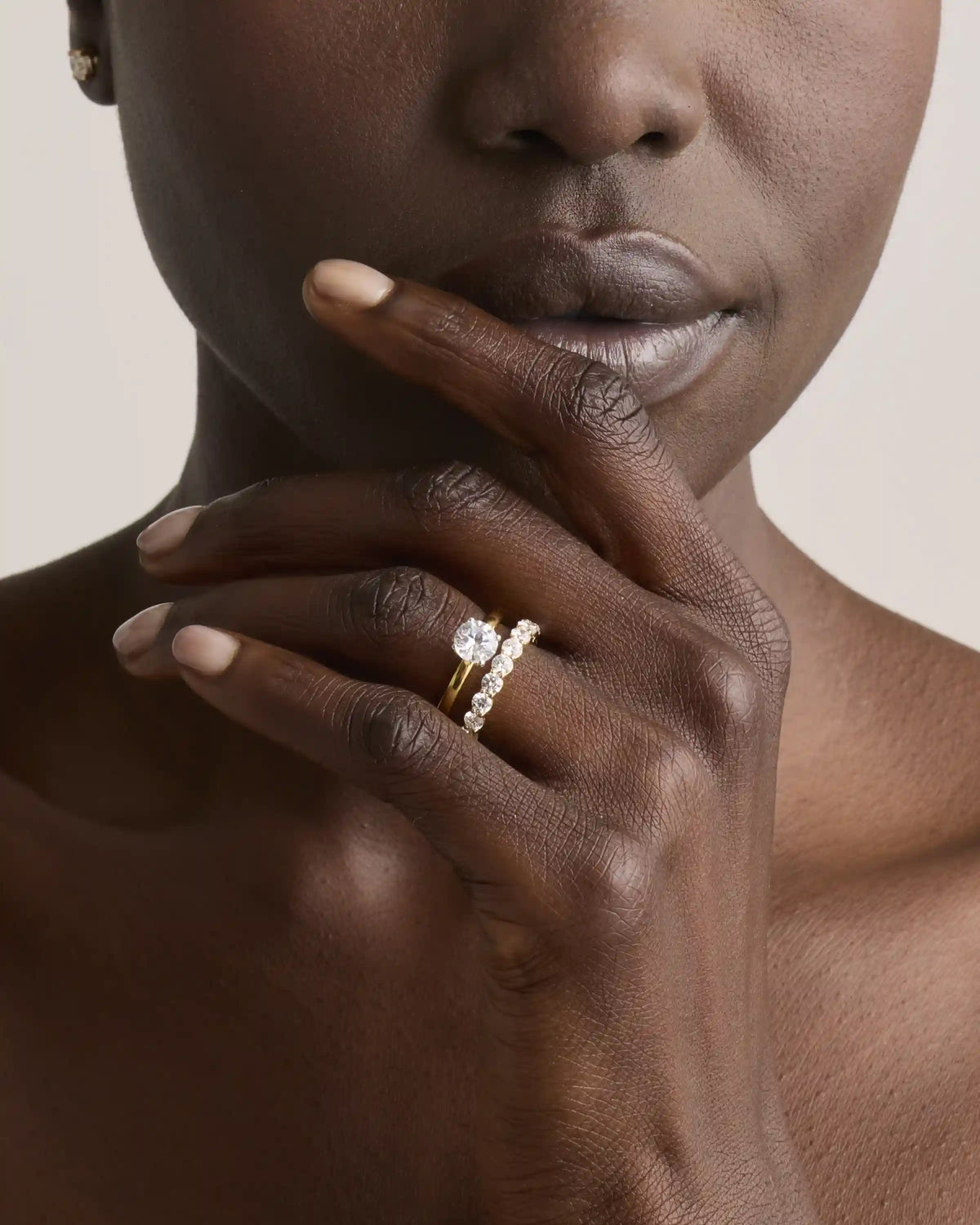 Lab Grown Diamond Round Eternity Band