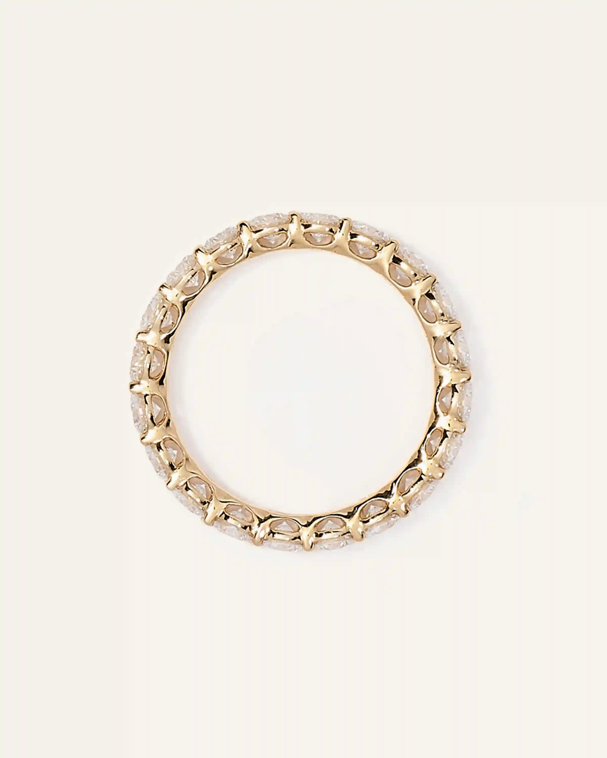 Lab Grown Diamond Round Eternity Band