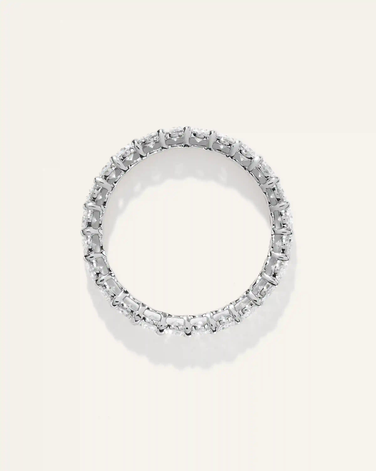 Lab Grown Diamond Oval Eternity Band