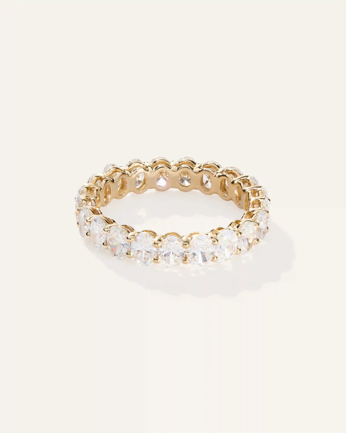 Lab Grown Diamond Oval Eternity Band