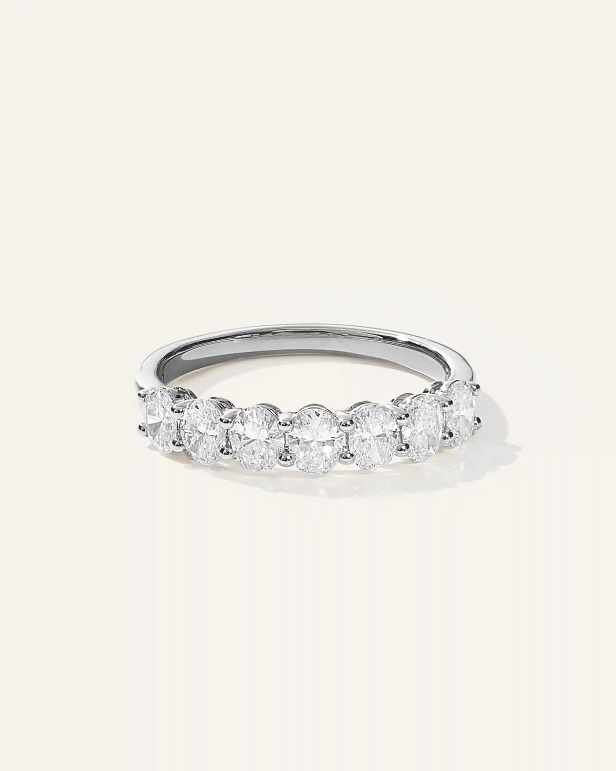 Lab Grown Diamond Oval Seven Stone Band