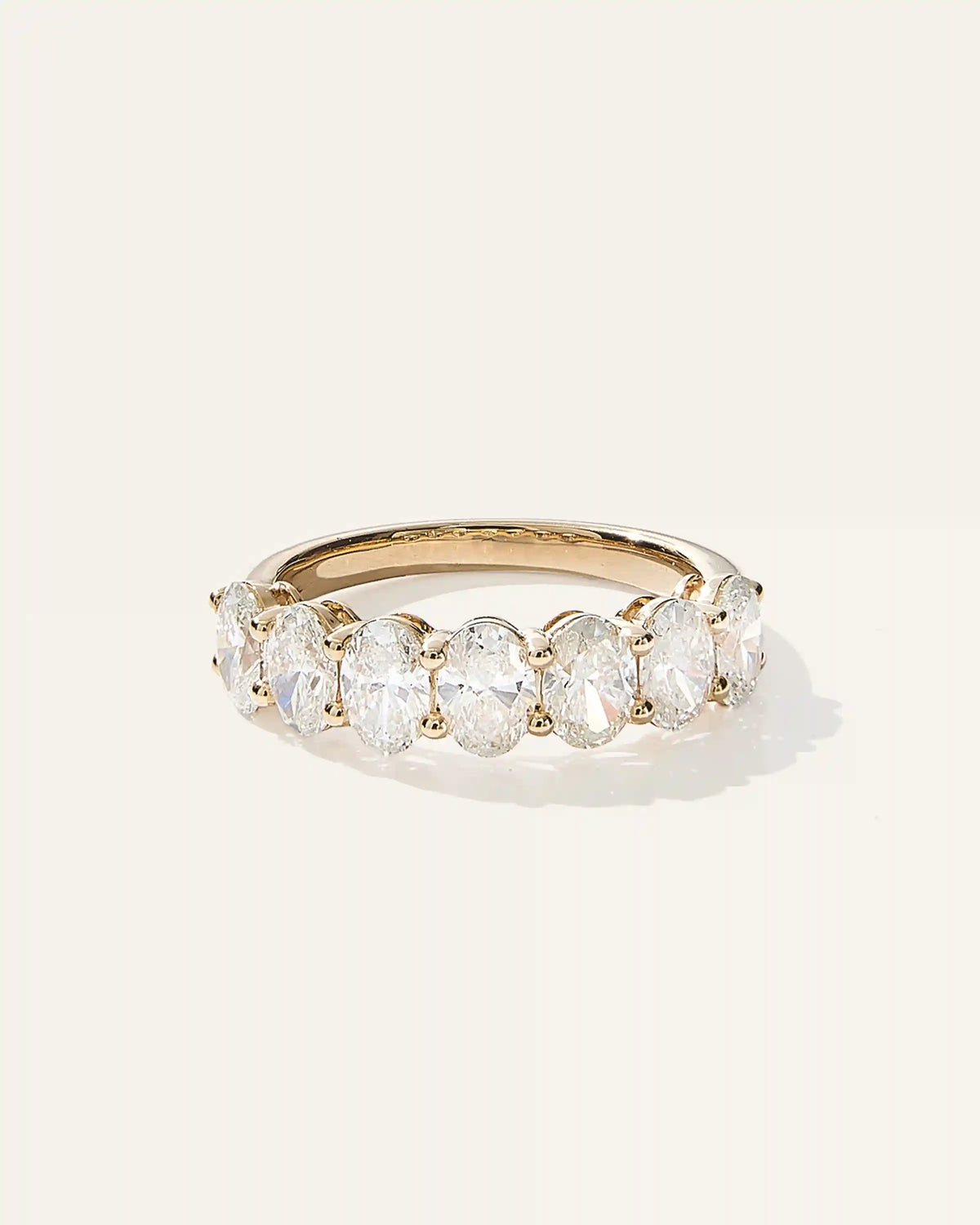 Lab Grown Diamond Oval Seven Stone Band
