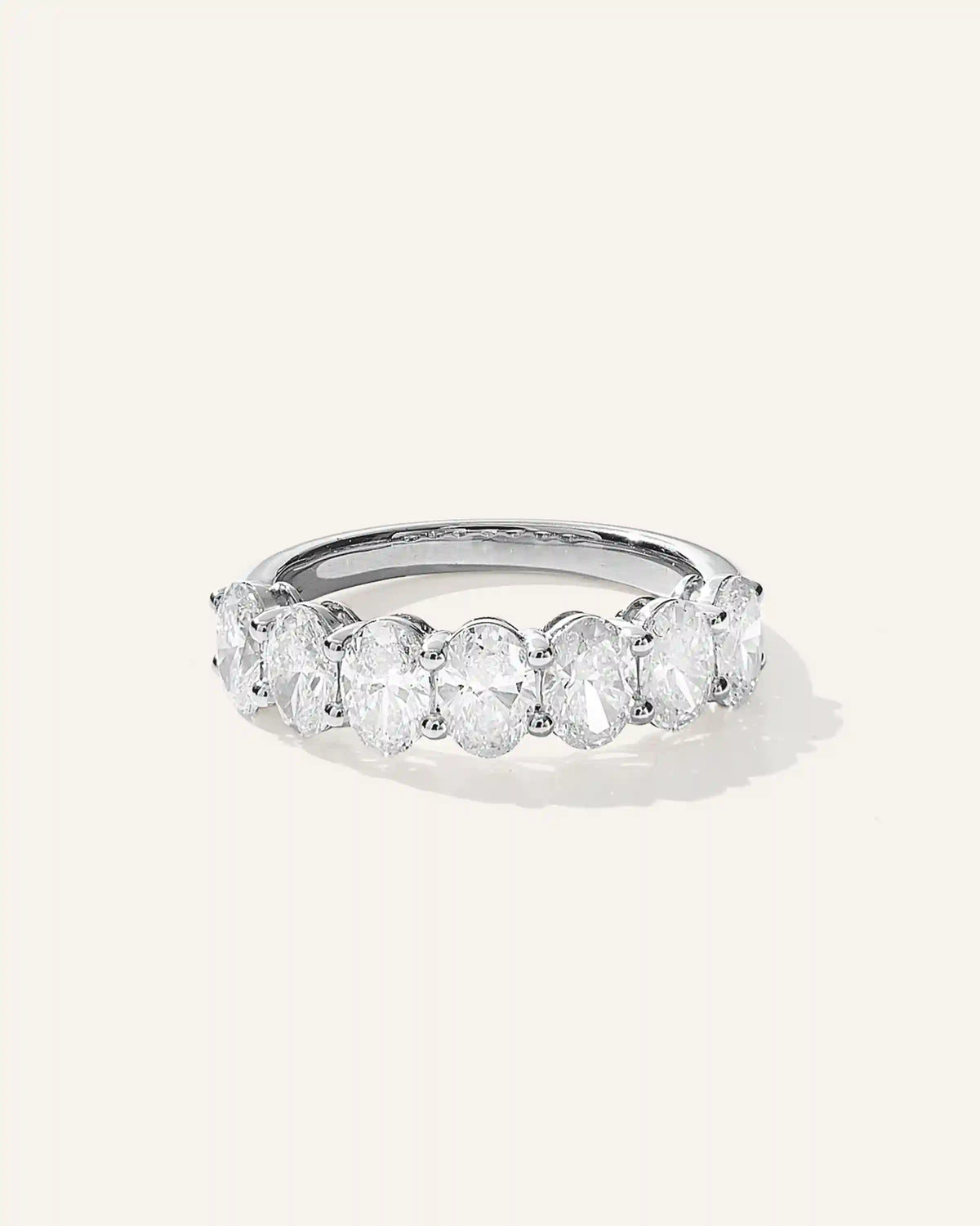 Lab Grown Diamond Oval Seven Stone Band