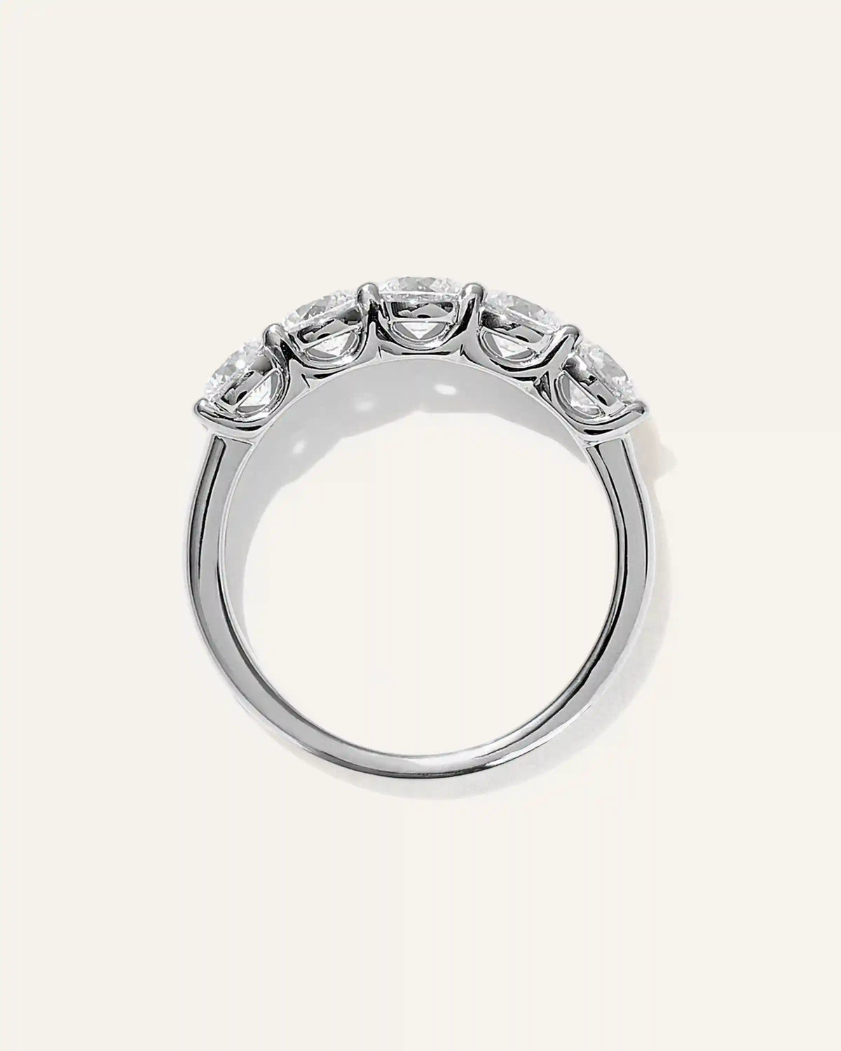 Lab Grown Diamond Five Stone Band